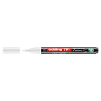 Marker Edding Paint e-791 1-2 mm round white (e-791/11n)