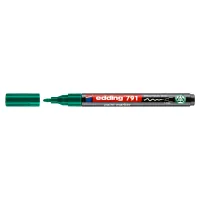 Marker Edding Paint e-791 1-2 mm round green (e-791/04n)