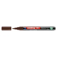 Marker Edding Paint e-791 1-2 mm round brown (e-791/07n)