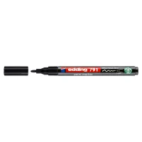 Marker Edding Paint e-791 1-2 mm round black (e-791/01n)