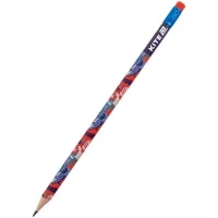 Kite Transformers graphite pencil round, with eraser, HB (TF25-056)