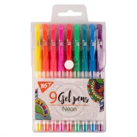 Yes gel pen set Neon 9 pieces (420432)