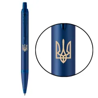 Ballpoint pen Parker IM 17 Professionals UKRAINE Monochrome Blue BP Trident (28132_T001y)