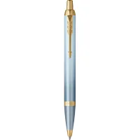 Ручка кулькова Parker IM 17 Rituals Turquoise Green GT BP + Пакет Parker Rituals (29 132)