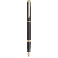Fountain pen Waterman HEMISPHERE Metallic Lava Black GT FP F (12 090)