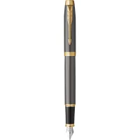 Feather pen Parker IM 17 Gray Lacquer GT FP F (21 111)