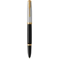 Feather pen Parker PARKER 51 Premium Black GT FP F (56 111)