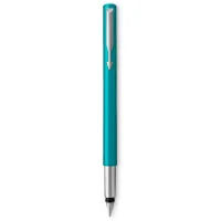 Fountain pen Parker VECTOR 17 Blue-Green FP M Parker Quink cartridges /5 pcs. blue flushable blister (05 616b)