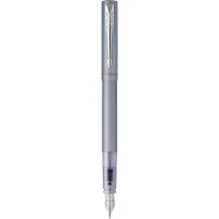 Fountain pen Parker VECTOR 17 XL Metallic Silver Blue CT FP M (06 112)
