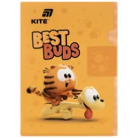 Папка - куточок Kite із клапаном A4 Garfield- 2 (GF25-248-2)
