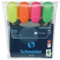 Набір маркерів Schneider JOB текстових 150, 4 кольори в блістері (S1500**)