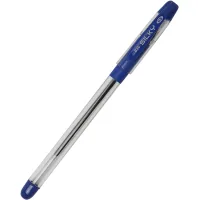 Baoke Silky oil pen 0.5 mm, with grip blue, 12 pcs (B36-blue)