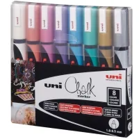 Набір маркерів UNI набір POSCA Metallic Color, 1,8-2,5 мм, 8 шт (PWE-5M METALLIC 8C)