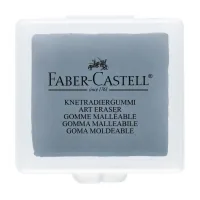 Гумка Faber-Castell «Клячка» Kneadable Art в пластиковій коробочці, колір сірий (24291)