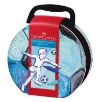 Faber-Castell Connector markers Football in a gift metal box 33 colors (32052)