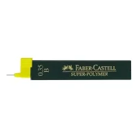 Lead for mechanical pencil Faber-Castell Super-Polymer B (diameter 0.35 mm), 12 pieces in a pencil case (6053)