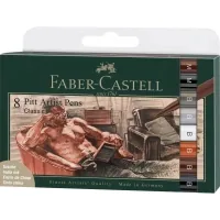 Faber-Castell liner set of capillary pens Pitt Artist Pens Classic, 8 pieces of different colors (32104)