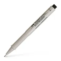 Faber-Castell Ecco Pigment capillary pen for graphic works, diameter 0.4 mm, color black (16447)