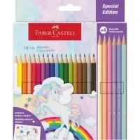 Colored pencils Faber-Castell Classic Color Unicorn 18 classic + 6 pastel colors (111221) (32516)