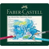 Faber-Castell Albrecht Drer colored pencils, watercolor, 24 colors, in a metal box (117524) (15438)