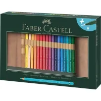 Colored pencils Faber-Castell Albrecht Drer, watercolor, 30 colors in a pencil case "roll", 117530 (30297)