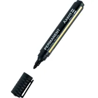 Axent Permanent marker D2604 Standard, 2 mm round black (D2604-01)