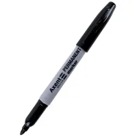 Axent Permanent marker D2606, 1 mm round black (D2606-01)