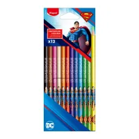 Colored pencils Maped SUPERMAN, 12 colors (MP.862208)