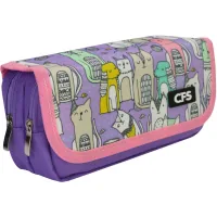 Cool For School pencil case 1 compartment Violet (CF87232)