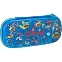 Пенал Cool For School 1 відділення з органайзером синій (QT-5772-Blue)