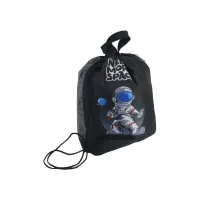 Сумка для взуття Cool For School Чорна з кишенею (CF87305)