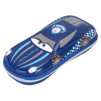 Пенал Cool For School Об'ємний 3D 1 відділення Блакитний (QT-5645-Blue)