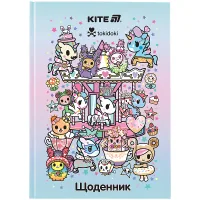 Щоденник шкільний Kite tokidoki, тверда обкладинка (TK25-262)