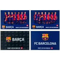 Альбом для малювання Kite FC Barcelona, 24 аркуша (BC25-242)