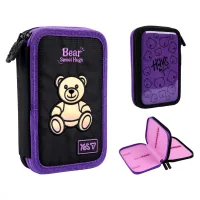 Пенал Yes твердий подвійний Bear Sweet Hugs HP-01 (533710)