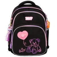 Портфель Yes Pink Bear LED S-91M (550499)