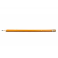 Graphite pencil Buromax Professional 2H without eraser Yellow (BM.8545-12)