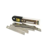 Blades for stationery knives Voltronic 18 mm, 10 pcs., Box (FM-LFKN/10)