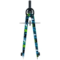 Kite metal compass with print + stylus in a case, 165 mm (K24-415-2)