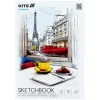 Paper for drawing Kite Sketchbook for works with markers Creative A4, 30 sheets (K-1281)