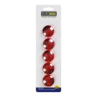 Магніт Buromax набір LADYBUG, 5 шт 20 мм (BM.0043)
