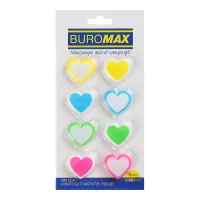 Magnet Buromax set LOVE, 8 pcs 30 mm (BM.0047)