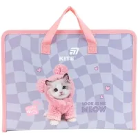 Папка - портфель Kite на блискавці A4 Studio Pets, 1 відділення (SP26-202)