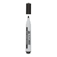 Маркер Buromax для магнітних дошок, чорний, 2-4 мм, спиртова основа (BM.8800-01)