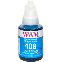 Чорнило WWM Epson L8050/L18050 140г Light Cyan KeyLock (E108LC)