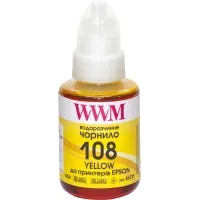 Чорнило WWM Epson L8050/L18050 140г Yellow KeyLock (E108Y)