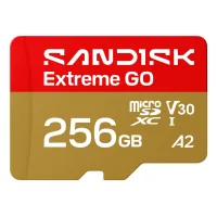 Карта пам'яті SanDisk 256GB microSDXC class 10 UHS-I Extreme GO (SDSQXGN-256G-GN6MN)