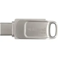 USB flash drive Wibrand 128GB Bee Silver USB 3.2/Type-C (WI3.2TC/BE128TC039S)