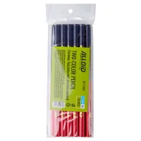 Alloid construction graphite pencil, two-color, 175mm, 12 pcs., HB (CP-17505)