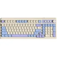 Клавіатура Aula S99 Wireless/Bluetooth/USB UA White/Purple (6948391209906)